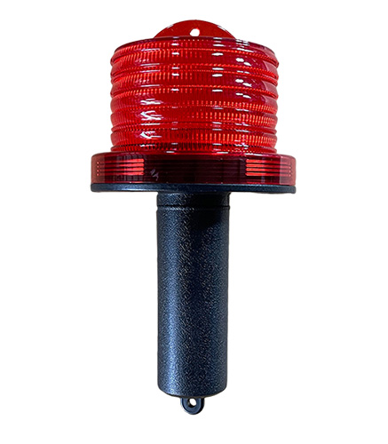 Led cone warning light