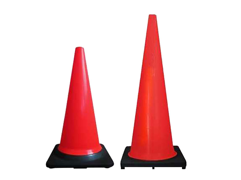 Two piece traffic cone